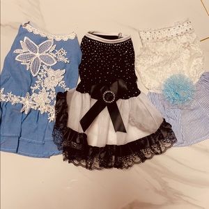 Pet dresses set